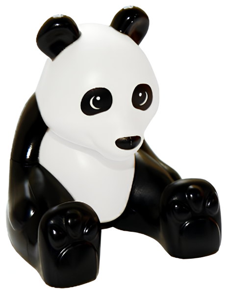 Панда Lego Duplo Panda Adult, Sitting, Eyes Round 98232c01pb02 U